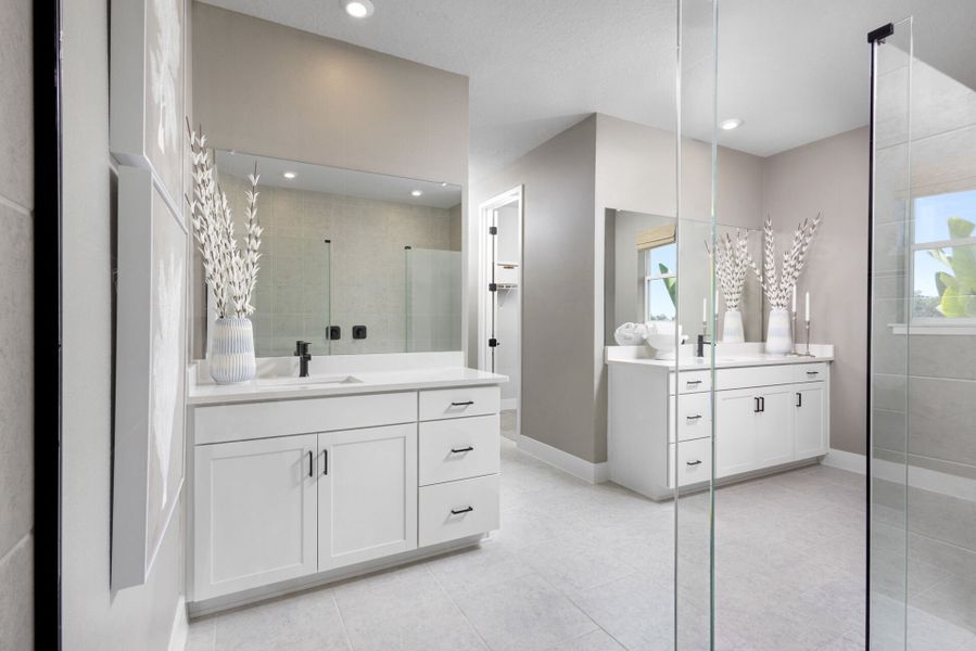 Representative furnished interior of a home built from the Red Rock by Mattamy Homes in Crosswind Ranch, Parrish (Image 16).