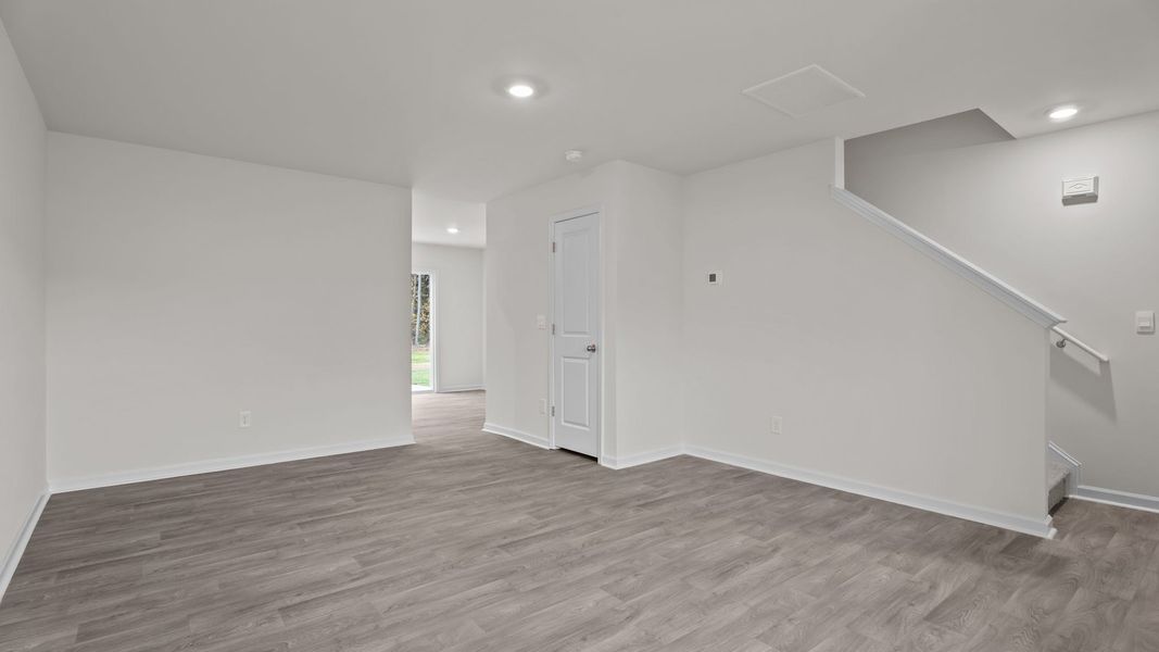 Spacious, unfurnished interior of a new home in Jetstream Park, Wilson (Image 15). Spacious, unfurnished interior of a new home in Jetstream Park, Wilson (Image 15).