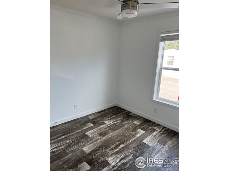 Bedroom 3 with upgraded fan Bedroom 3 with upgraded fan