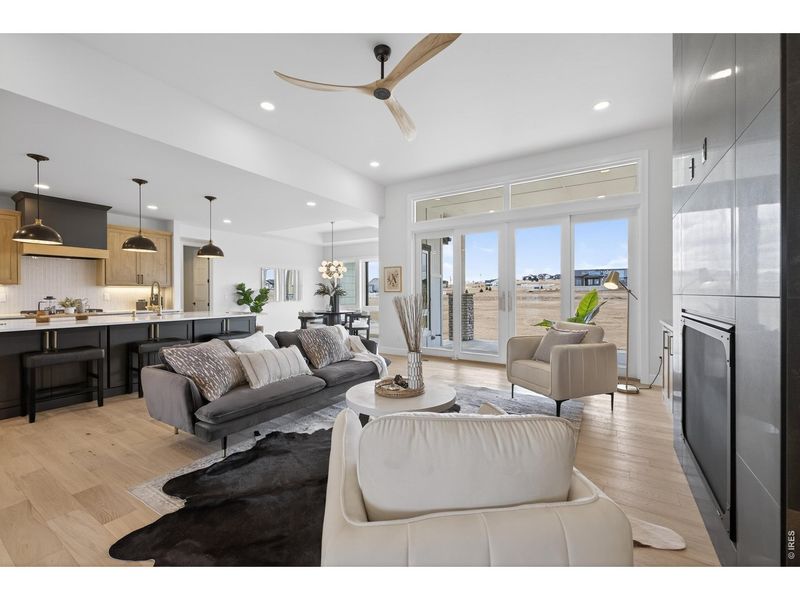 Furnished interior view inside a new home in , Severance (Image 15).