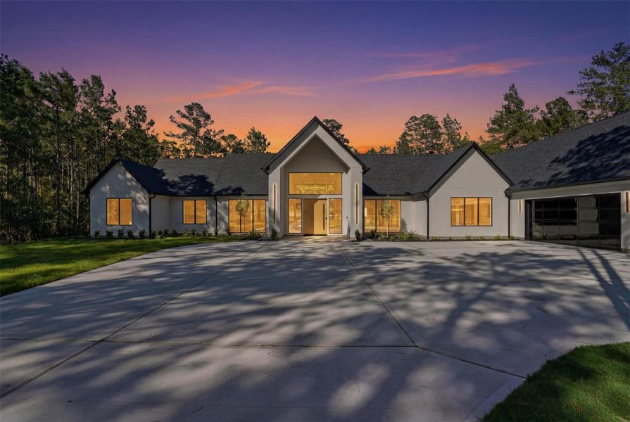 Front exterior of a new home in , Montgomery, TX, highlighting curb appeal (Image 28).