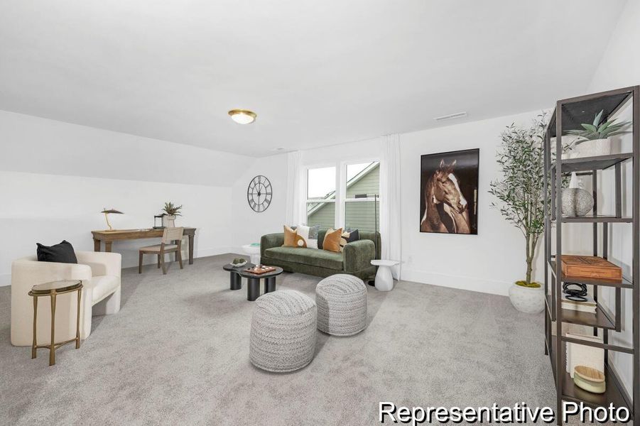 Furnished interior view inside a new home in , Ridgeville (Image 17).
