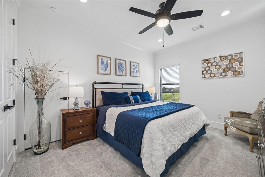 Furnished interior view inside a new home in , Katy (Image 30).