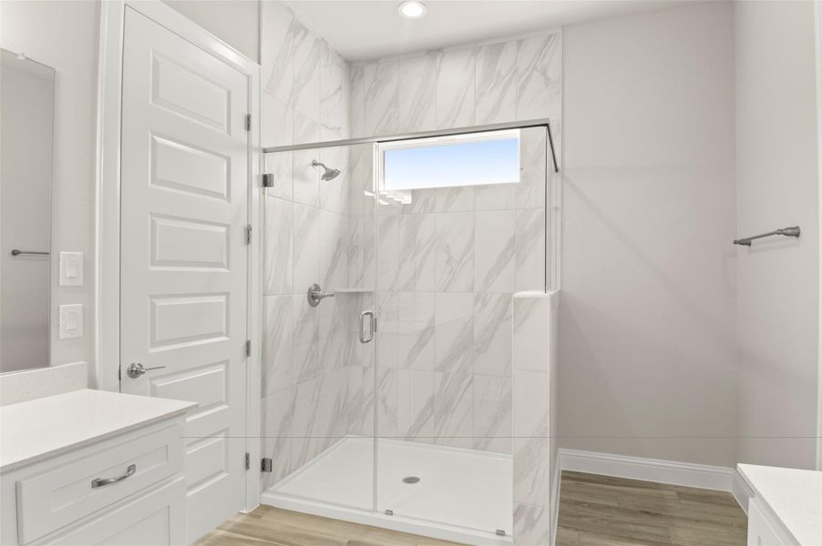 Furnished interior view inside a new home in Cross Creek, Cedar Park (Image 5).