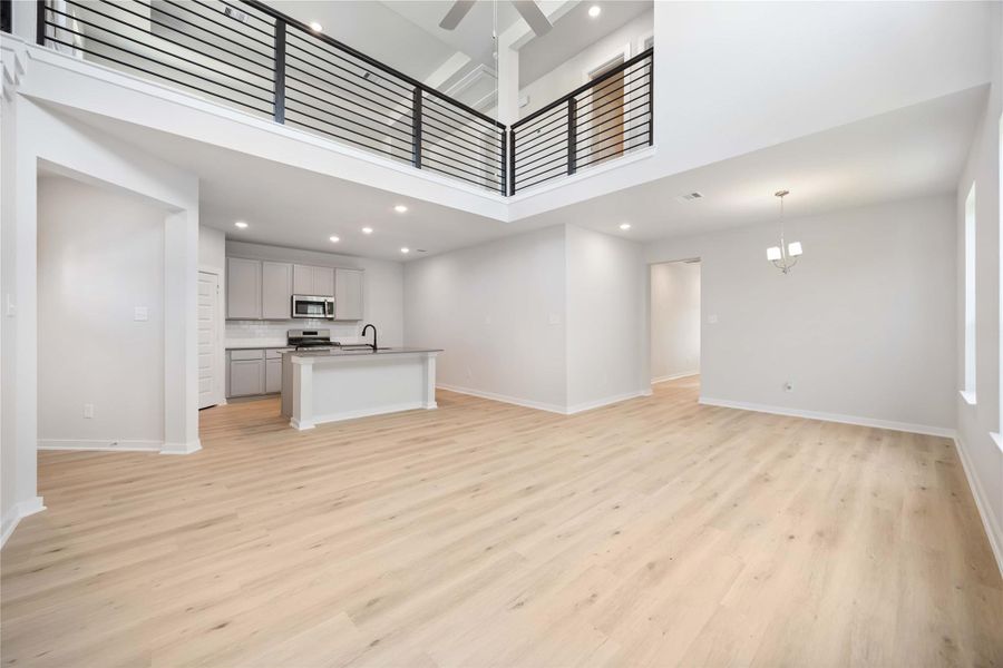 Spacious, unfurnished interior of a new home in Bluebonnet Village, Bellville (Image 18). Spacious, unfurnished interior of a new home in Bluebonnet Village, Bellville (Image 18).