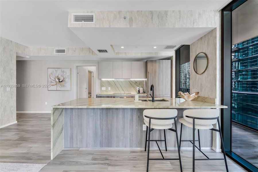 Furnished interior view inside a new home in , Miami (Image 10). Furnished interior view inside a new home in , Miami (Image 10).