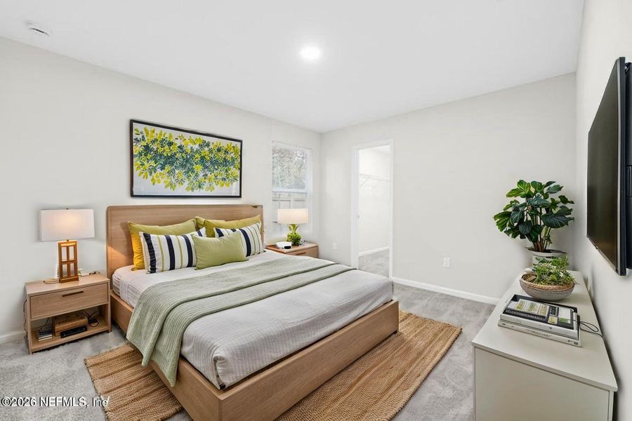 Furnished interior view inside a new home in , Jacksonville (Image 16).