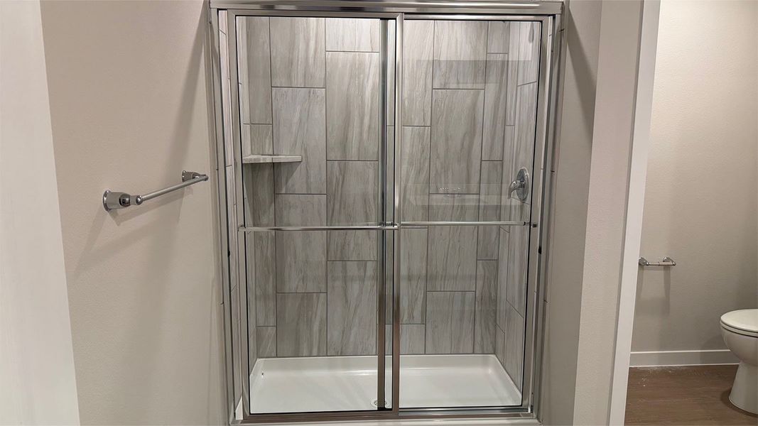 Close-up of interior finishes inside a home in London Towne, Corpus Christi (Image 12).