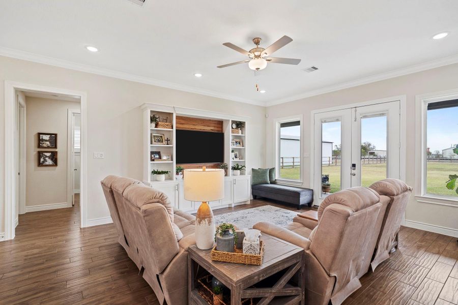 Furnished interior view inside a new home in , Needville (Image 15). Furnished interior view inside a new home in , Needville (Image 15).
