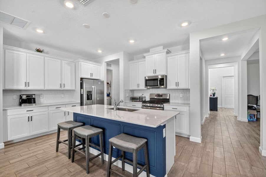 Furnished interior view inside a new home in , Loxahatchee (Image 14).