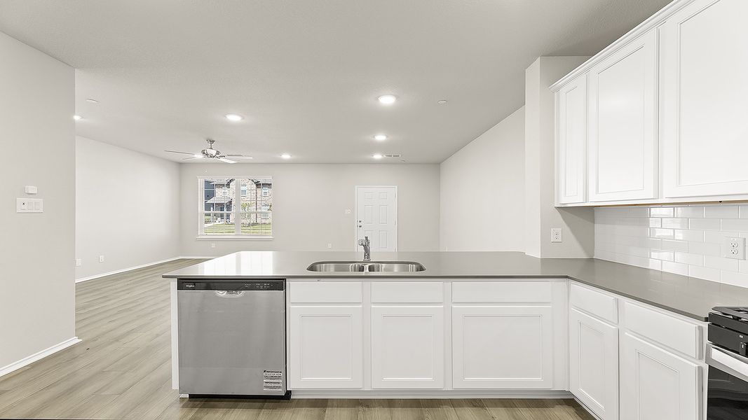 Furnished interior view inside a new home in Heartland Townhomes, Heartland (Image 6).