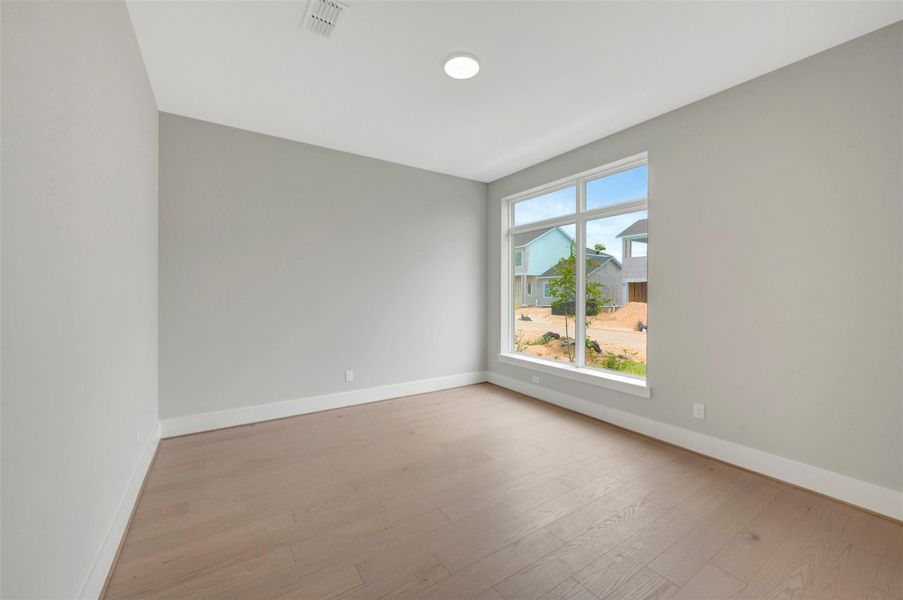 Spacious, unfurnished interior of a new home in Easthaven at Bridgeland Central - Horizon Collection, Cypress (Image 15). Spacious, unfurnished interior of a new home in Easthaven at Bridgeland Central - Horizon Collection, Cypress (Image 15).