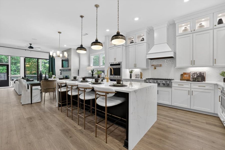 Representative furnished interior of a home built from the Santorini by Taylor Morrison in Towson Village, Peachtree City (Image 18).