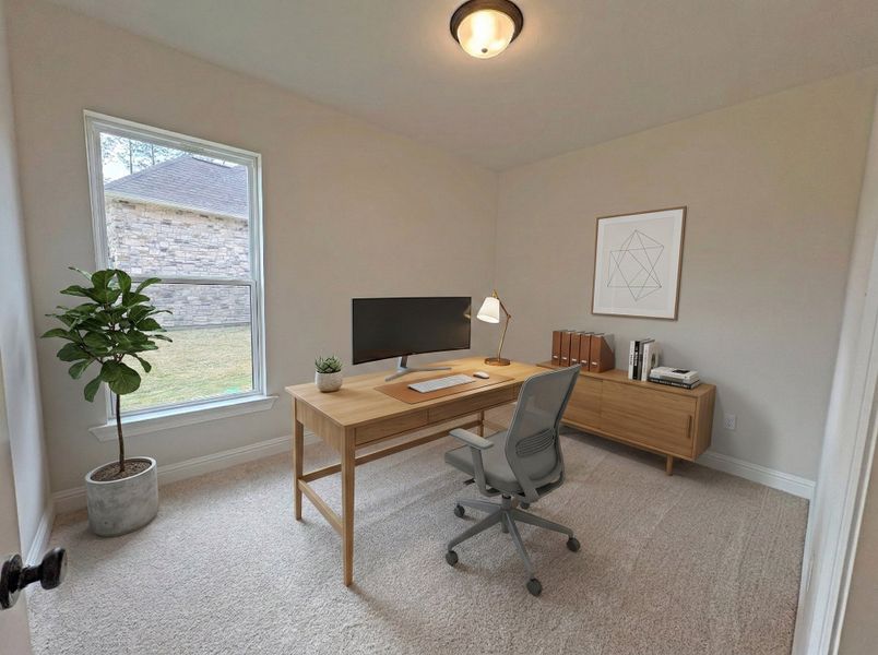 Furnished interior view inside a new home in Longleaf, Lumberton (Image 9).