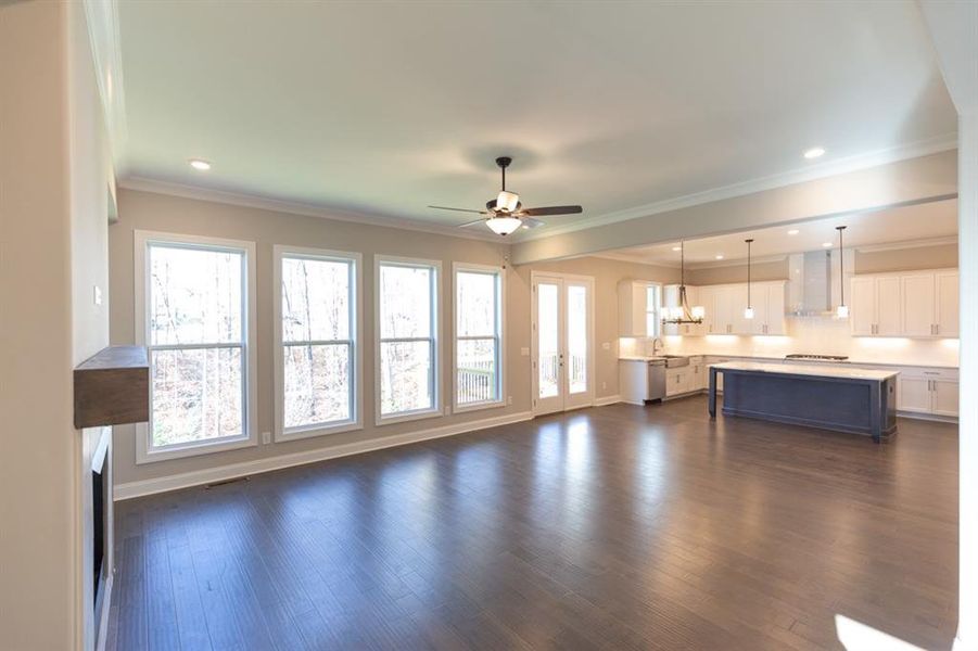 Spacious, unfurnished interior of a new home in Waterhaven, Cumming (Image 31).