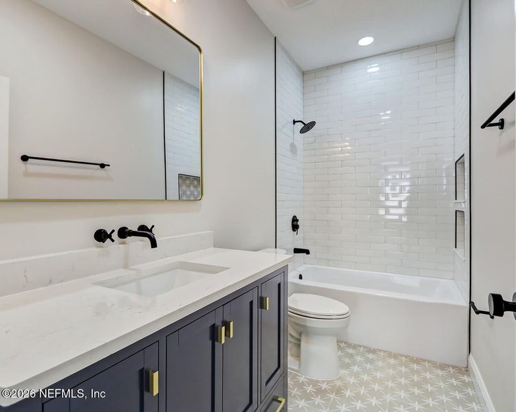 Furnished interior view inside a new home in , Jacksonville (Image 10).