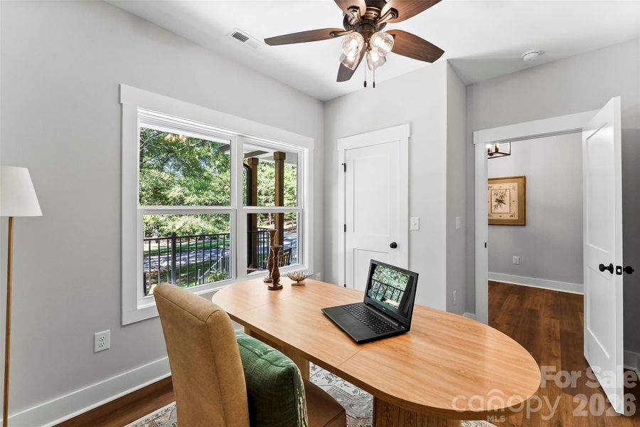 Furnished interior view inside a new home in , York (Image 36).