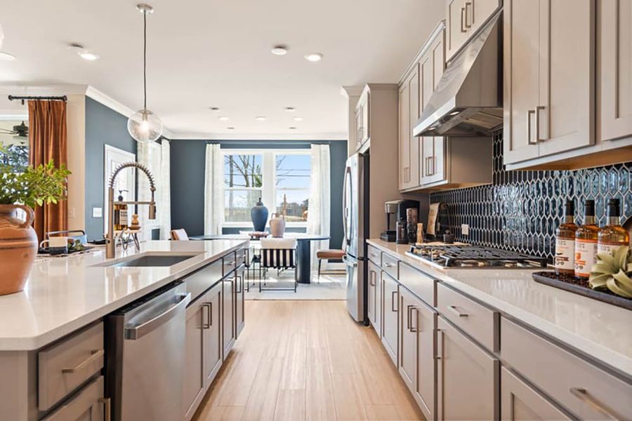 Furnished interior view inside a new home in Nichols Farm, Dacula (Image 19).