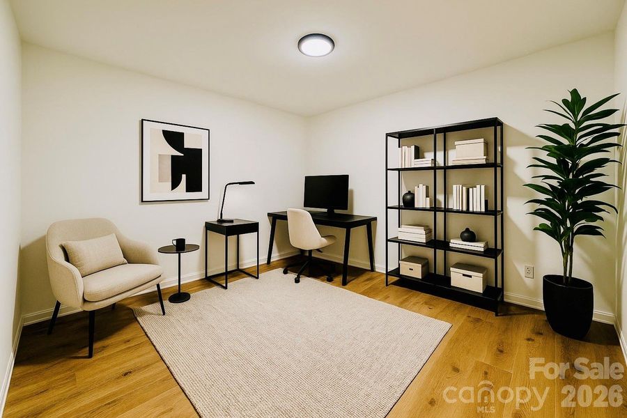 Office | Playroom with suggested staging.