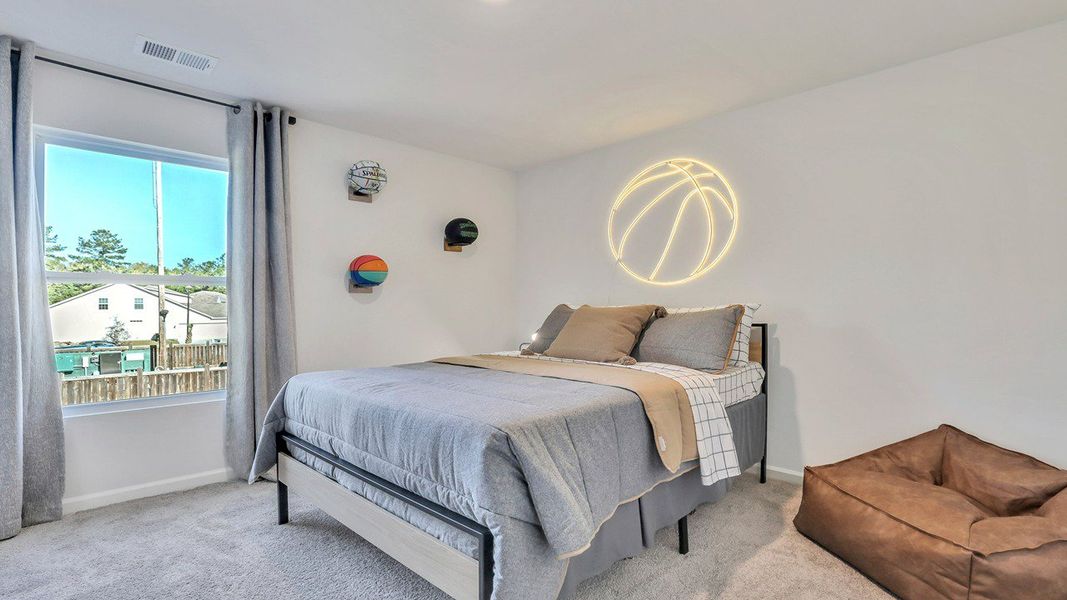 Furnished interior view inside a new home in The Retreat at East Argent, Ridgeland (Image 9).