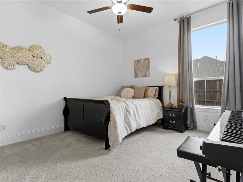 Furnished interior view inside a new home in Gean Estates, Keller (Image 31).