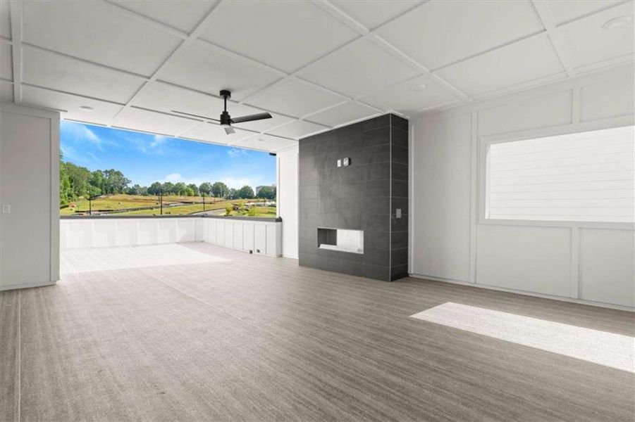 Spacious, unfurnished interior of a new home in The Gathering – Alpharetta, Alpharetta (Image 42).