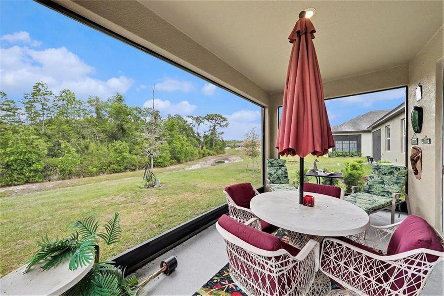 Exterior details and patio area of a home in , Land O' Lakes (Image 4).