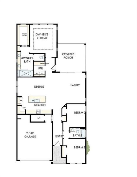 2D floor plan layout of this home in , Gainesville, GA (Image 1). 2D floor plan layout of this home in , Gainesville, GA (Image 1).