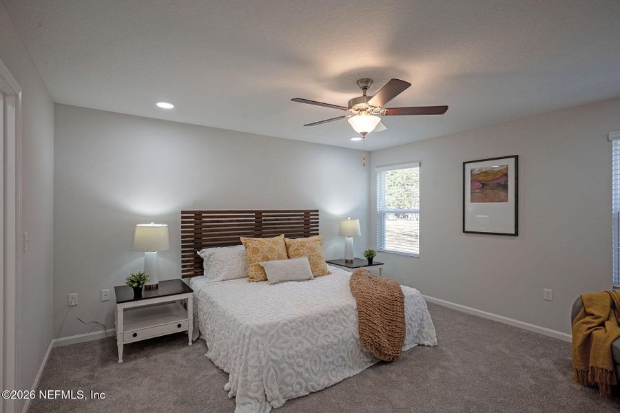 Furnished interior view inside a new home in , Jacksonville (Image 18).