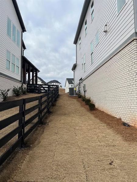 Exterior details and patio area of a home in , Woodstock (Image 23).