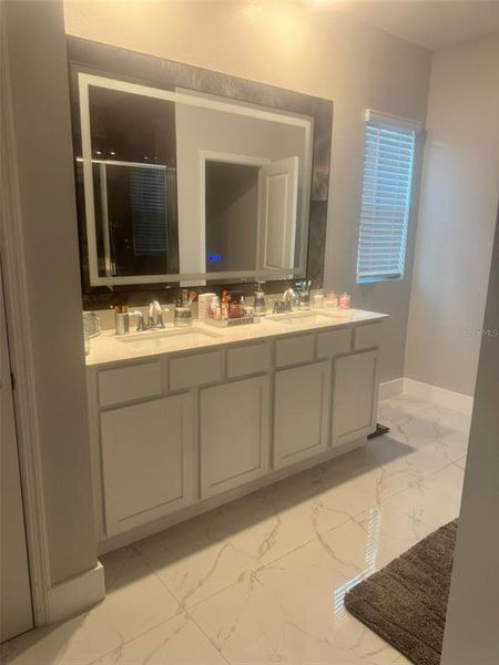 Furnished interior view inside a new home in EverBe, Orlando (Image 7).