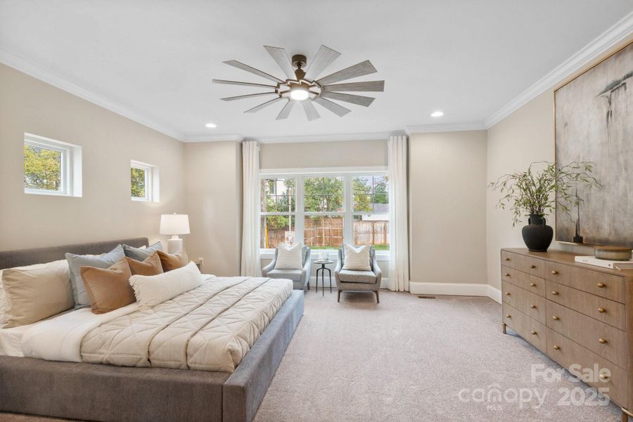 Furnished interior view inside a new home in , Charlotte (Image 14).