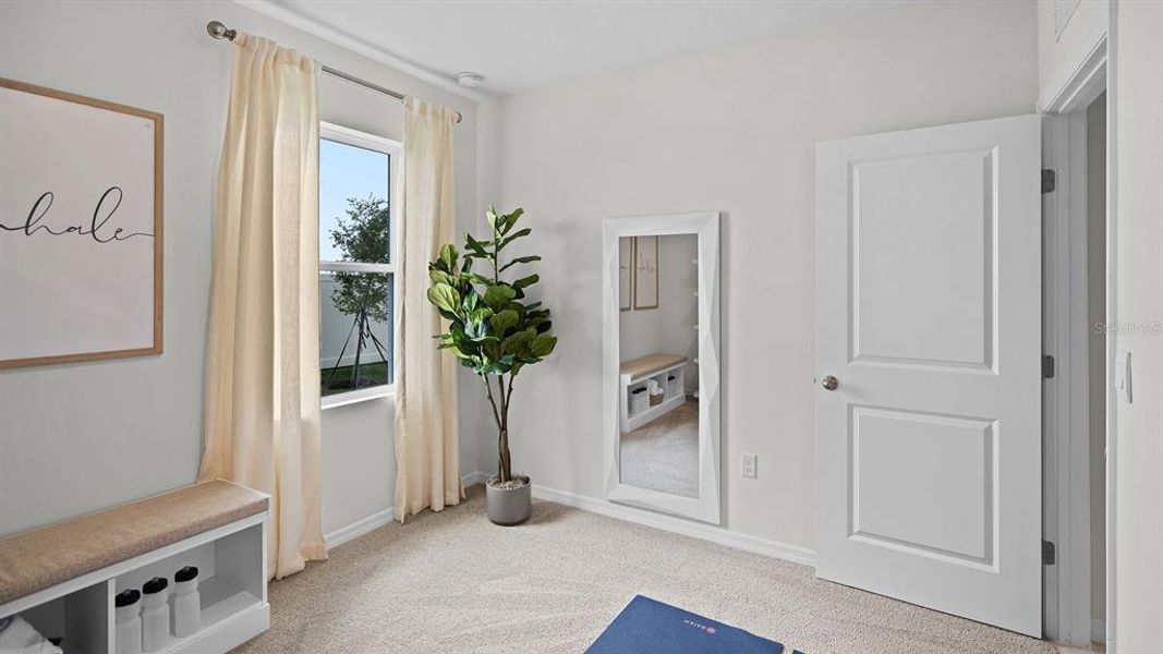 Furnished interior view inside a new home in Bradbury Creek, Haines City (Image 22).