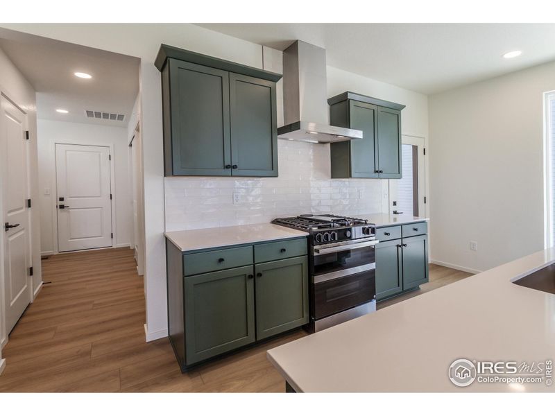 Furnished interior view inside a new home in Trailside Alley Load - Single Family Homes, Timnath (Image 6).