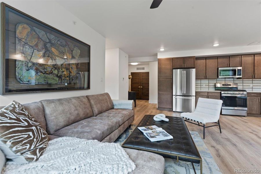Furnished interior view inside a new home in , Silverthorne (Image 6).