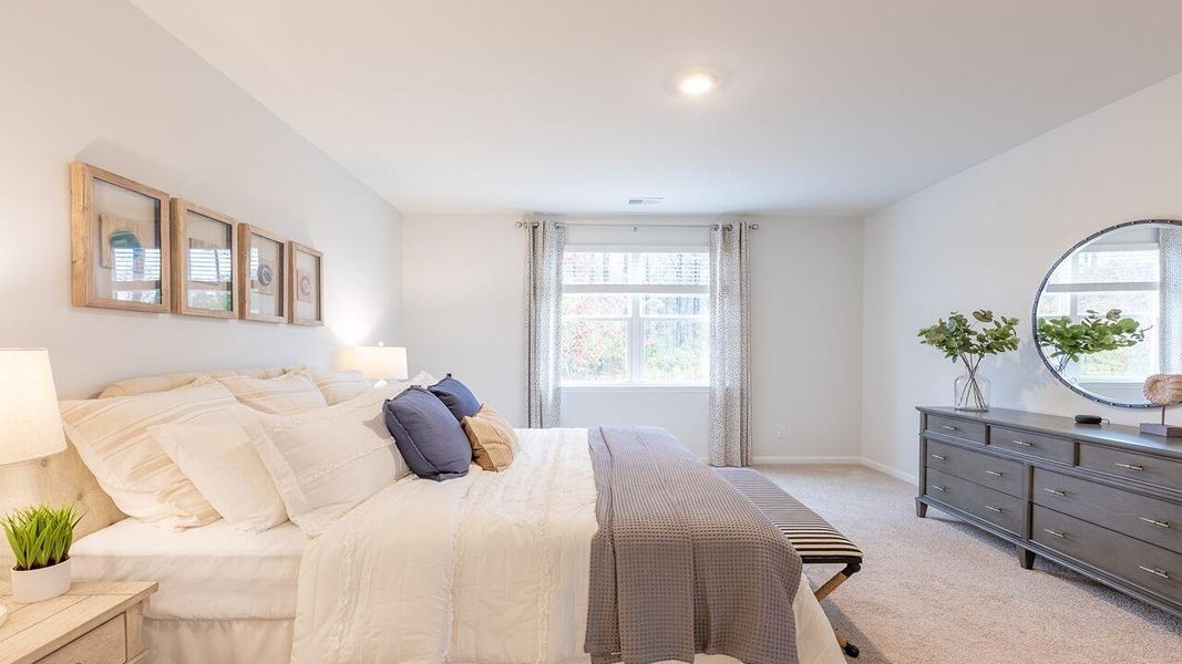 Furnished interior view inside a new home in Pine Hills at Cane Bay, Summerville (Image 20).