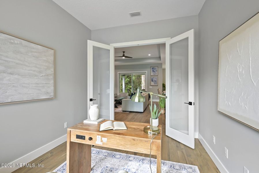 Furnished interior view inside a new home in , Jacksonville (Image 16).