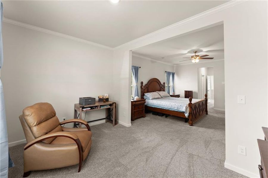 Furnished interior view inside a new home in , Dawsonville (Image 14).