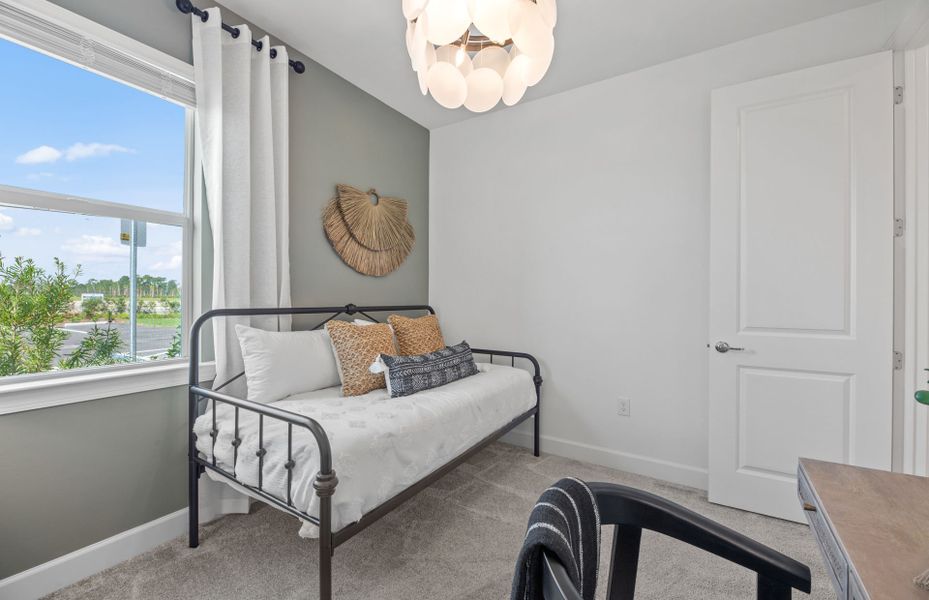 Representative furnished interior of a home built from the Heston by Pulte Homes in Sweetwater Hills, Moore (Image 13).