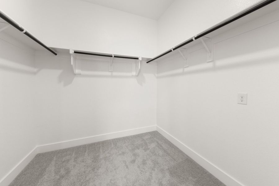 Spacious, unfurnished interior of a new home in Inspiration Collection at Union Park, Little Elm (Image 23).