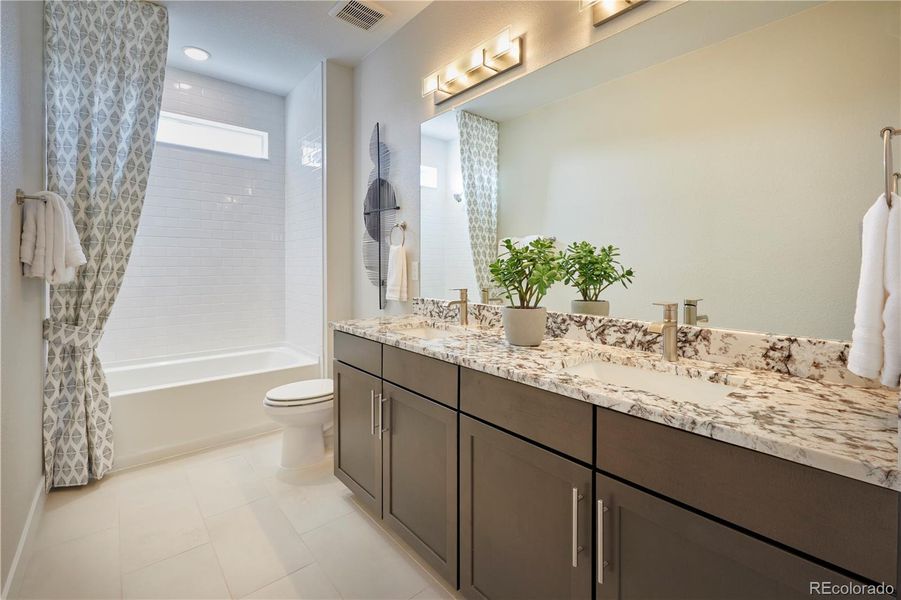 Furnished interior view inside a new home in , Aurora (Image 11).