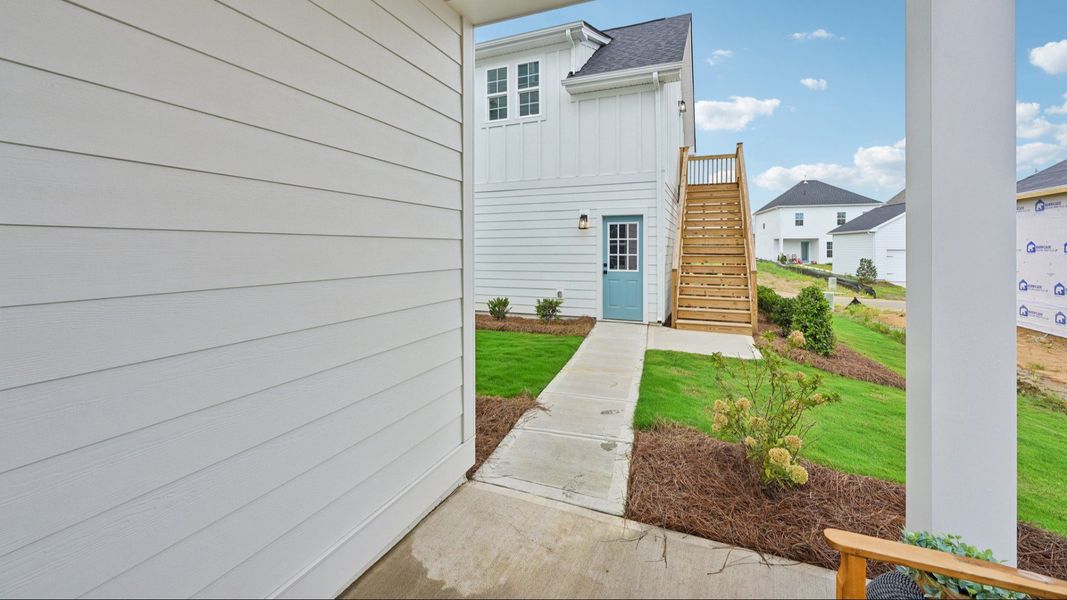 The Westport Plan by DRB Homes in Miller Farm - Detached garage The Westport Plan by DRB Homes in Miller Farm - Detached garage