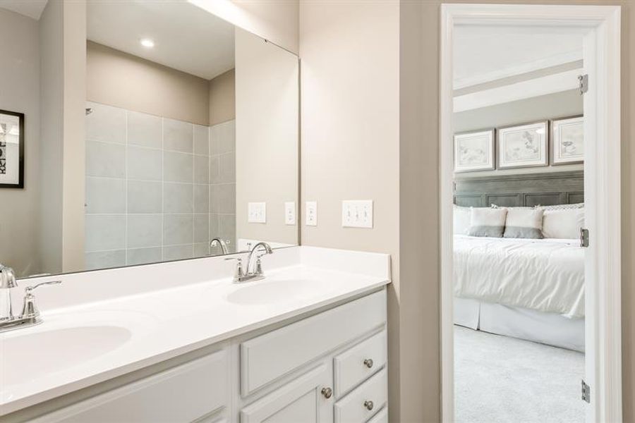 Representative furnished interior of a home built from the Beethoven by Ryan Homes in The Towns at Millwood, Charlotte (Image 15).