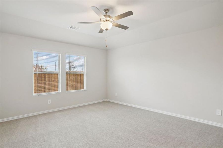 Spacious, unfurnished interior of a new home in Parks at Foster Crossing - Premier Series, Anna (Image 30). Spacious, unfurnished interior of a new home in Parks at Foster Crossing - Premier Series, Anna (Image 30).