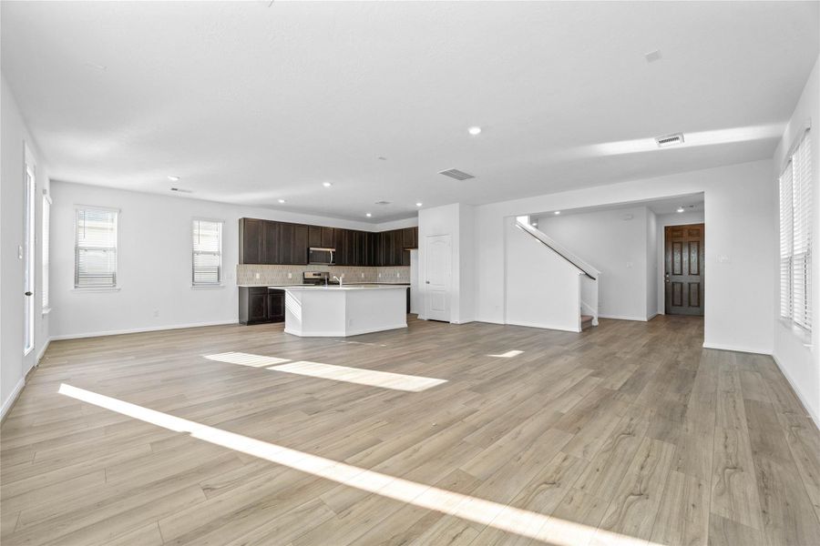 The Great Room provides a great open layout allowing people to move through this space freely and efficiently. The Great Room provides a great open layout allowing people to move through this space freely and efficiently.