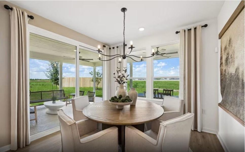 MODEL HOME images may NOT be consistent with the finished product.