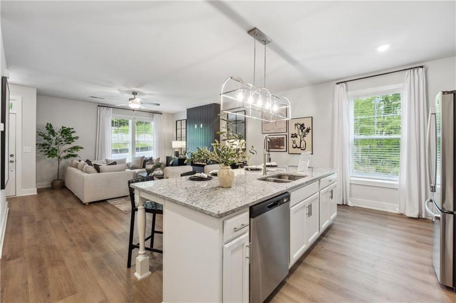 Furnished interior view inside a new home in , Gainesville (Image 52). Furnished interior view inside a new home in , Gainesville (Image 52).