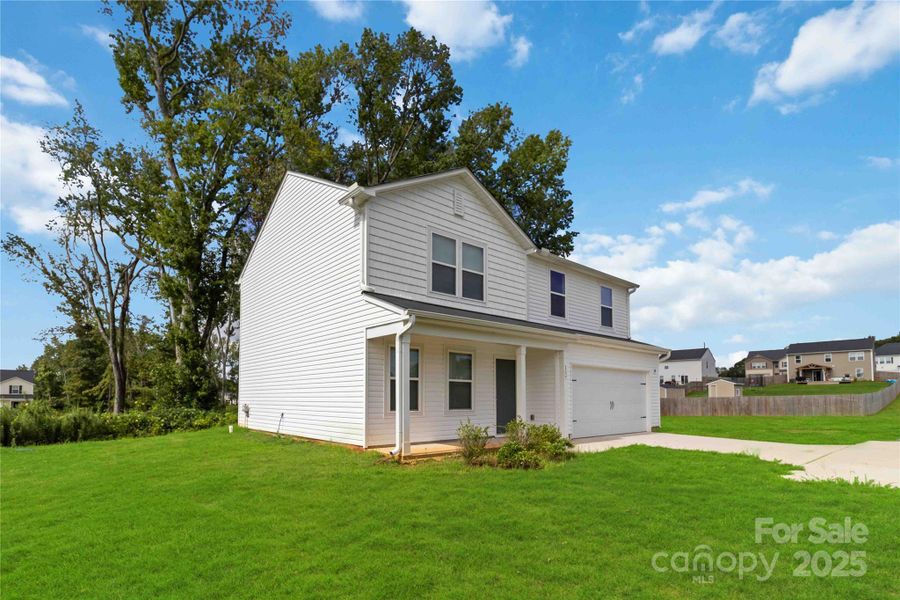 Front exterior of a new home in , Cowpens, SC, highlighting curb appeal (Image 18).