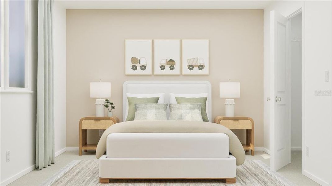 Furnished interior view inside a new home in , St. Cloud (Image 11).