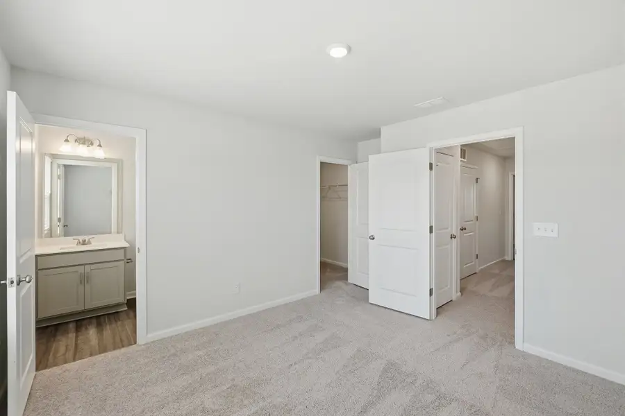 Spacious, unfurnished interior of a new home in Nichols Landing, Charlotte (Image 27). Spacious, unfurnished interior of a new home in Nichols Landing, Charlotte (Image 27).